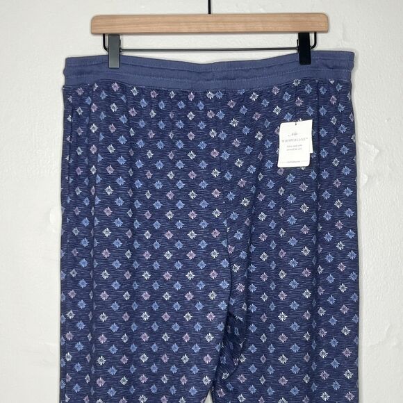 Croft & Borrow Intimates Womens Pajama Pants XL‎ Blue Soft Sleep WhisperLuxe - Picture 8 of 11